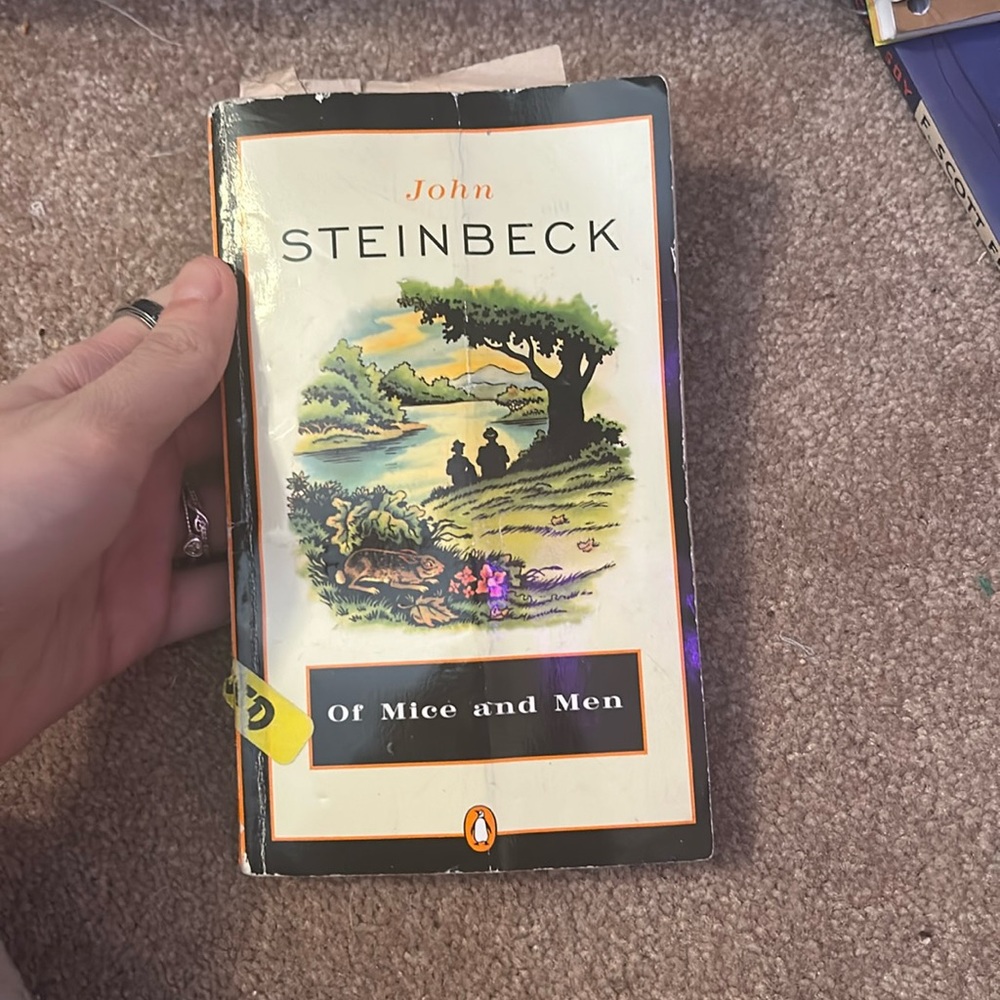john steinbeck of mice and men book